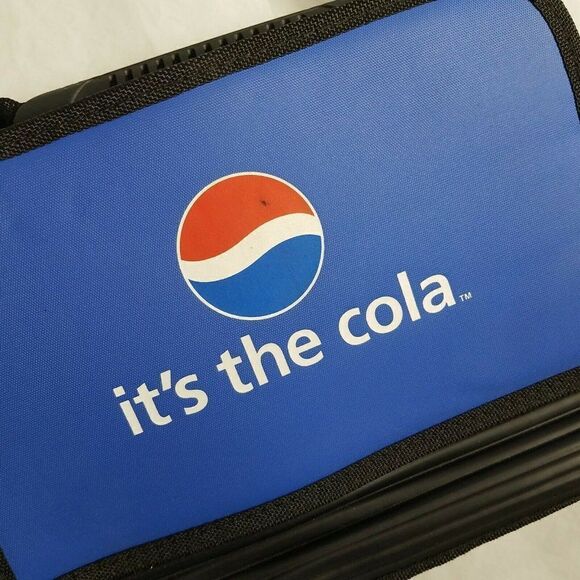 KOOZIE Pepsi Cola Lunch Bag Tote Can Cooler - Picture 8 of 11